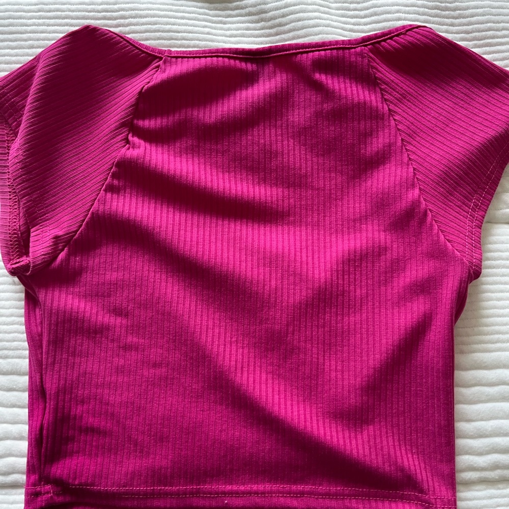 Pink shein top
